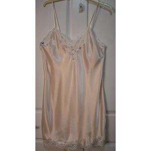Cinema Exotic Sleepware Night Gown Slip Pink Large NWT